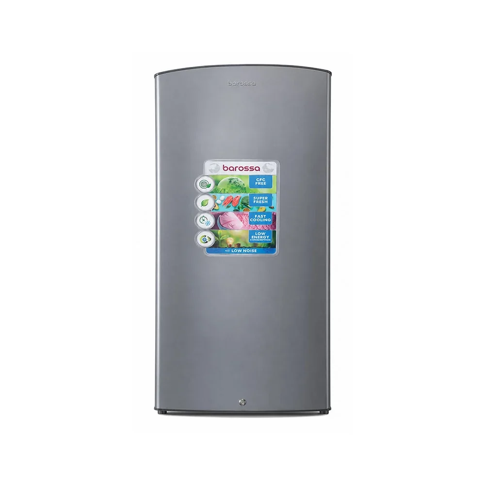 AEON Barossa 176L Single Door Refrigerator (Dark Silver) (BRS190S)