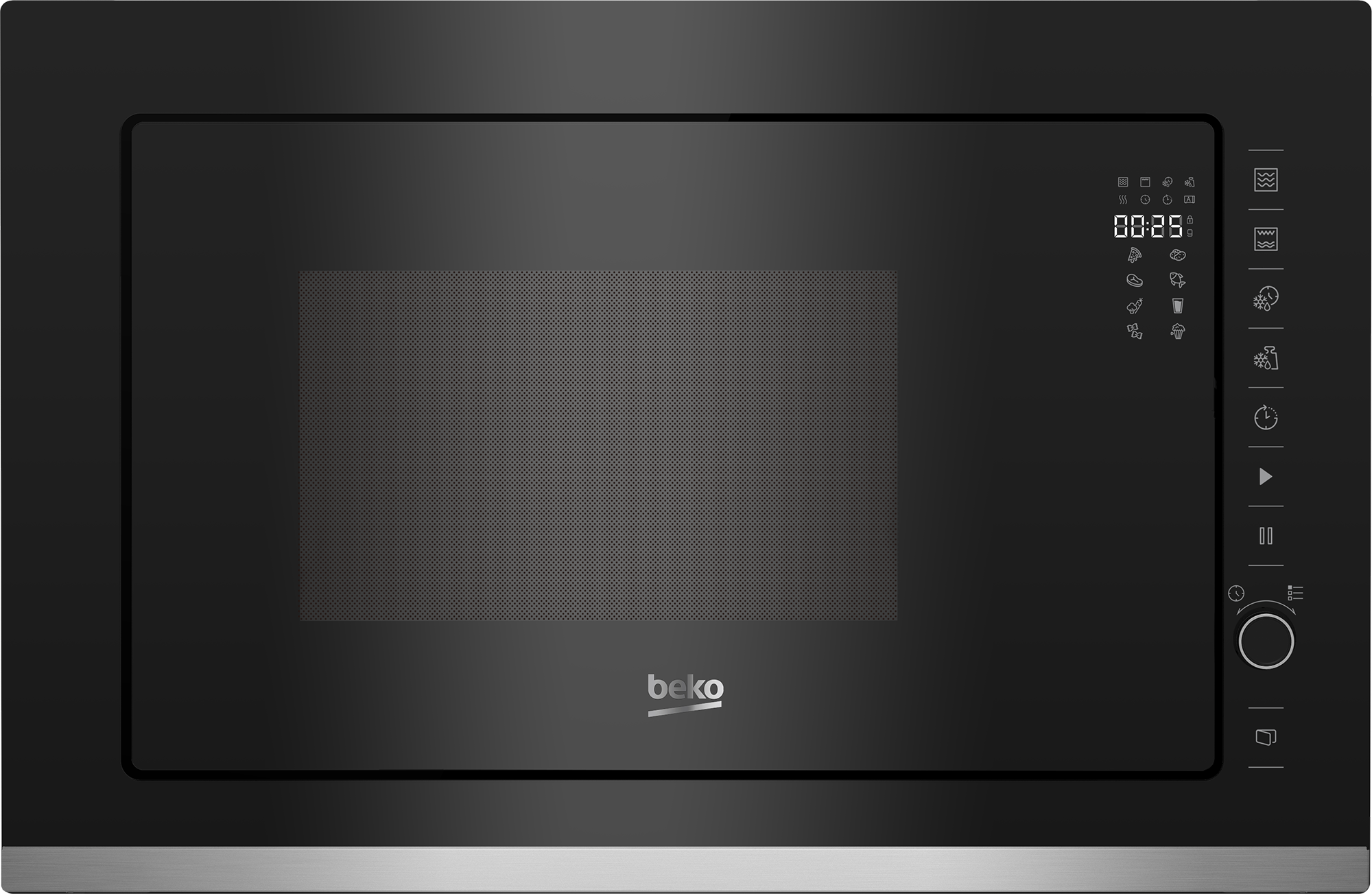 Beko 25L 25L Built-In Microwave Oven with Grill (BMGB 25333X)