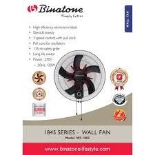 Binatone Wall Fan (WF-1802)