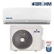 Bruhm 2HP Split Air Conditioner 18000BTU (R410 Gas, With Kit) (BAS-18RCEW)
