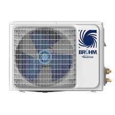Bruhm 1HP Wi-Fi Smart Inverter Split AC 9000BTU (Bruhm Black, Dark Silver Polished Finish, R32, With Kit) (BAS-09ICQB)