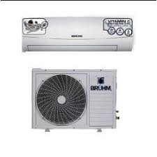 Bruhm 1.5HP Wi-Fi Smart Inverter Split AC 12000BTU (Bruhm Black, Dark Silver Polished Finish, R32, With Kit) (BAS-12ICQB)