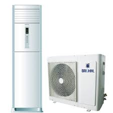 Bruhm 3HP Floor Standing Air Conditioner 24000BTU (R410 Gas, With Kit) (BAF-24RCEW)