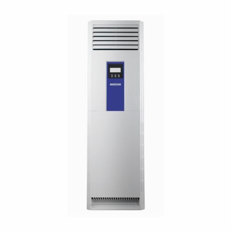 Bruhm 3HP Floor Standing Inverter AC 24000BTU Round Shape (R32 Gas, Free Installation Kit) (BAF-24ICOW)