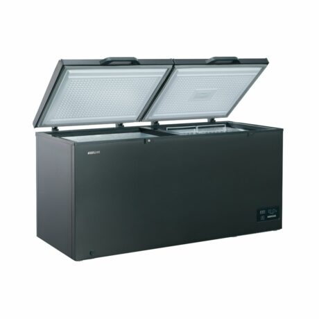 Bruhm 497L Inverter Double Door Chest Freezer (Silver, R290) (BCD-500EIX)