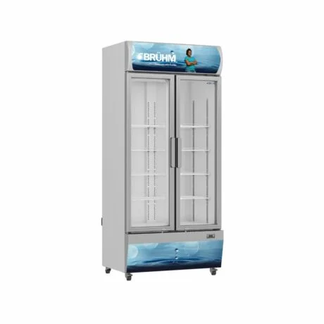 Bruhm Bruhm Double Door Beverage Cooler (Front Air Blowing Design, Adjustable Shelves) (BBD-500E)