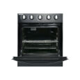 Bruhm 50x55 Gas Cooker 4 Gas Burners with Gas Oven (Black) (BGC-5540IB)