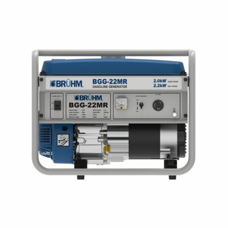 Bruhm Bruhm 2.2KW Petrol Generator Manual Start (100% Copper, High Fuel Efficiency 4-Stroke Engine, AVR) (BGG-22MR)
