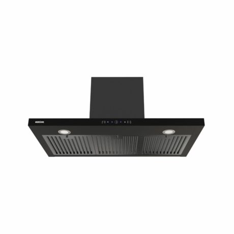 Bruhm 90cm T-Type Range Hood (3 Speeds, Touch Control with Motion Sensor, 230W Copper Motor, Black) (BHT-90FB)