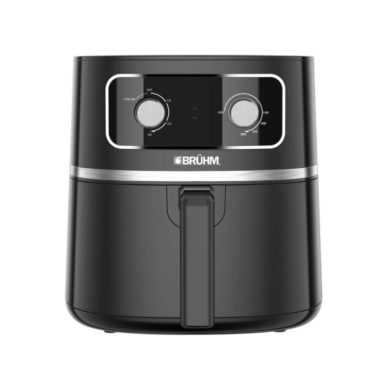 Bruhm 4.2L Air Fryer (Mechanical Control Knob, Shake Reminder, Detachable Non-Stick Drawer, Overheat Protection) (BFM-421500B)