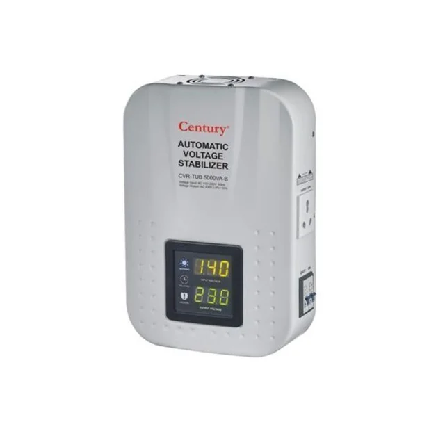 Century Wall Mounted Automatic Voltage Stabilizer (CVR-TUB 10000-VA-B)