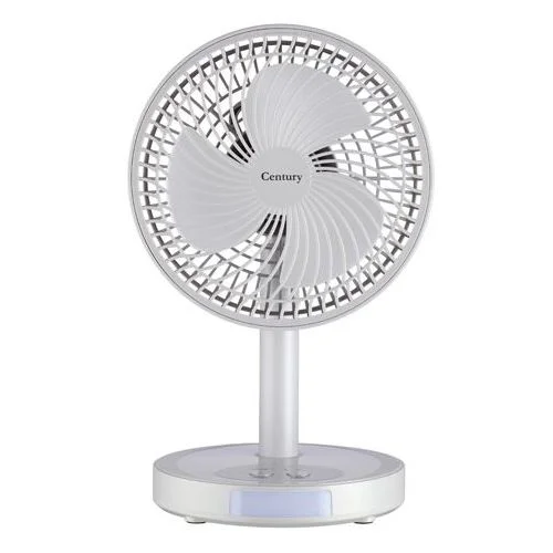 Century Rechargeable Fan (FRCT 20-B3 8” With S/PANEL & 2 LED TUBES)