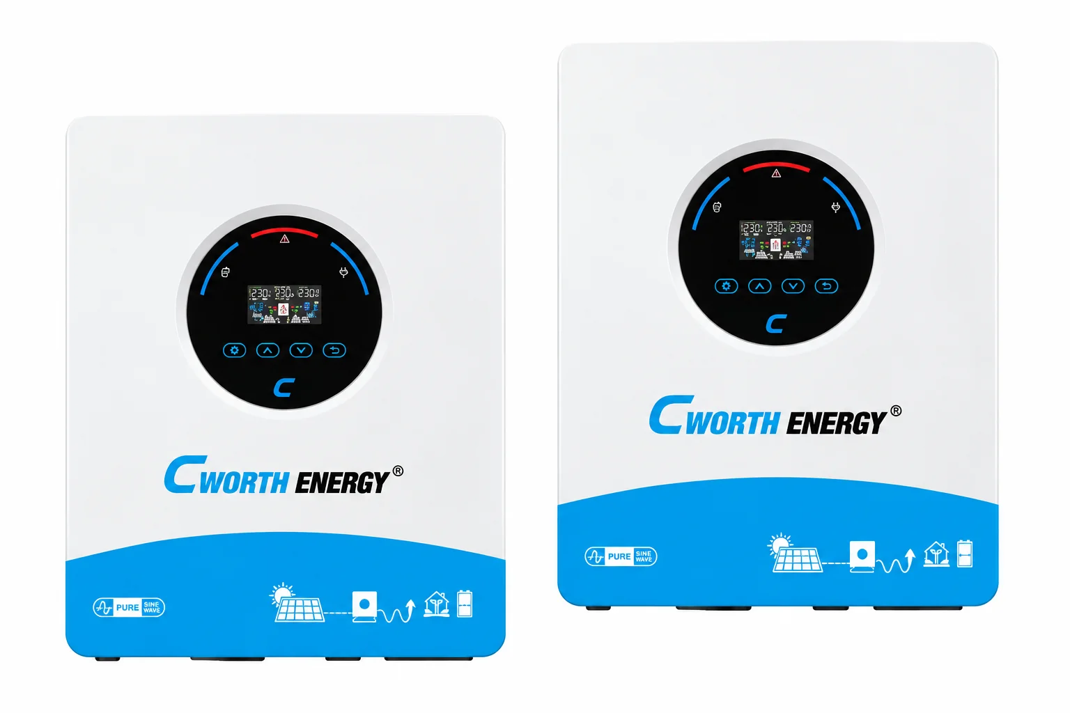Cworth Energy 1.8kVA 12V Hybrid Inverter (ECO) (CE-H1.8K ECO)