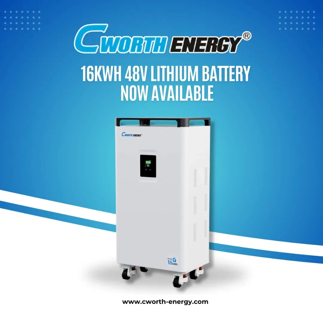 Cworth Energy Cworth Energy 16kWh 51.2V Lithium Battery (UBA5116)