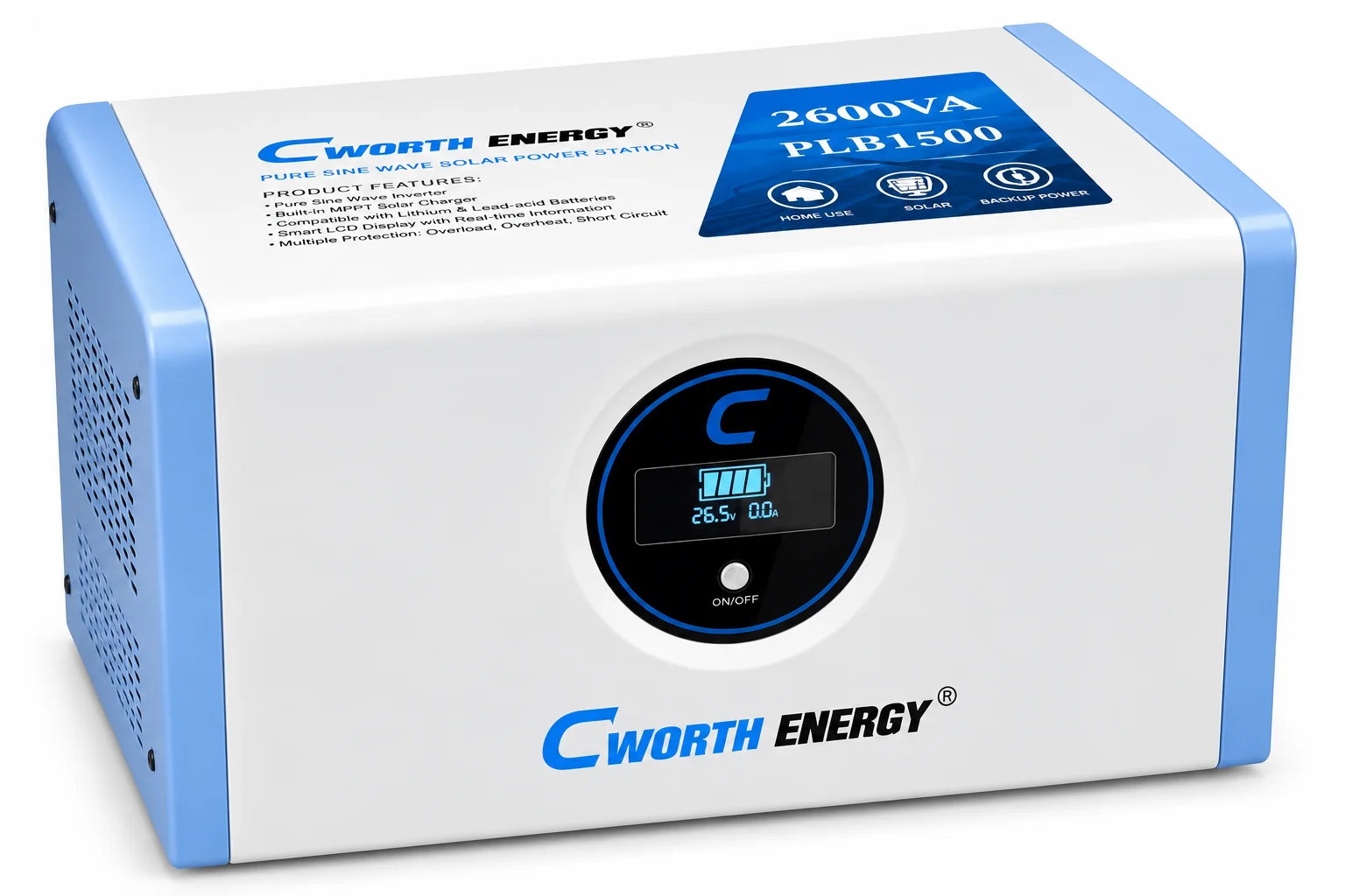 Cworth Energy 1200Wh 24V Solar Generator (PLB1200)