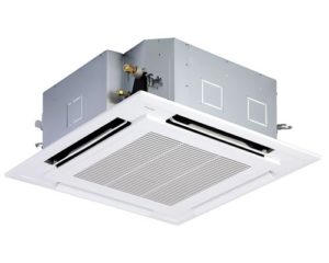 Daikin 5HP Cassette, 4 Way Air Discharge and Air Swing, Compact Design, Copper Condenser, R410A (FCRN125 / RR125DG / BC50)