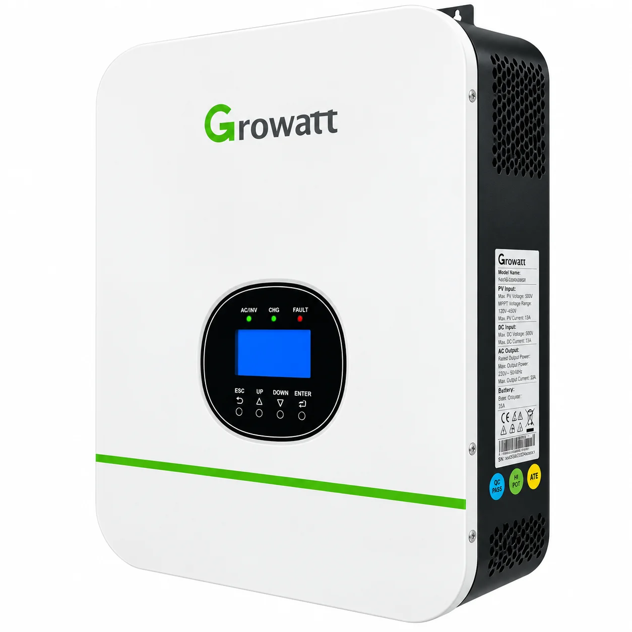 Growatt Growatt SPF 3000TL-HVM 3kW 24V Hybrid Inverter