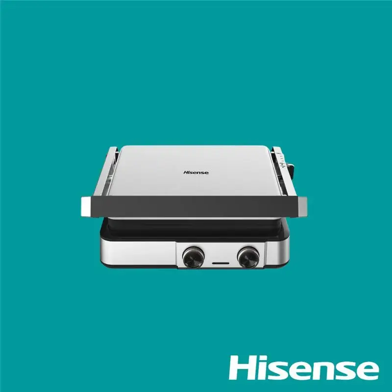 Hisense Hisense Contact Grill 2000W Silver HISGRILL181CG01