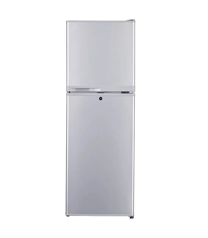 Haier Thermocool Double Door Top Mount Refrigerator, Direct Cool (Silver, R600a) (HRF-160BEX)
