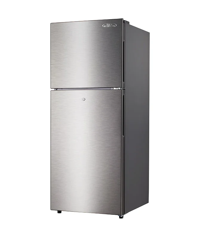 Haier Thermocool Double Door Top Mount Refrigerator, Direct Cool (Silver, R600a) (HRF-210BLUX)