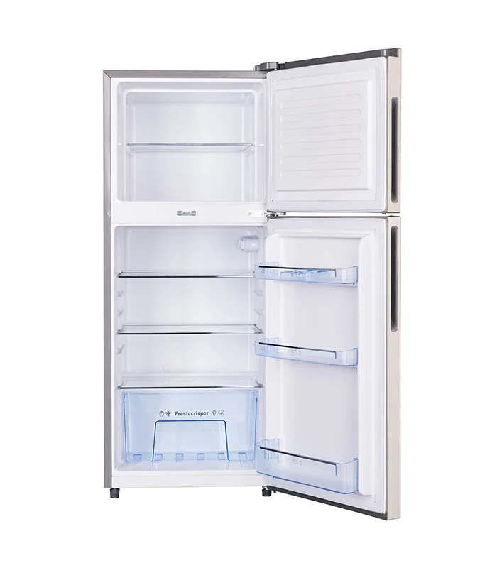 Haier Thermocool Double Door Top Mount Refrigerator, Direct Cool (Silver, R600a) (HRF-250BLUX)