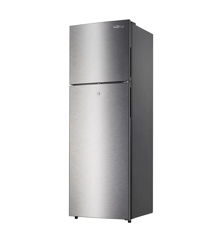 Haier Thermocool Double Door Top Mount Refrigerator, Direct Cool (Silver, R600a) (HRF-320BLUX)