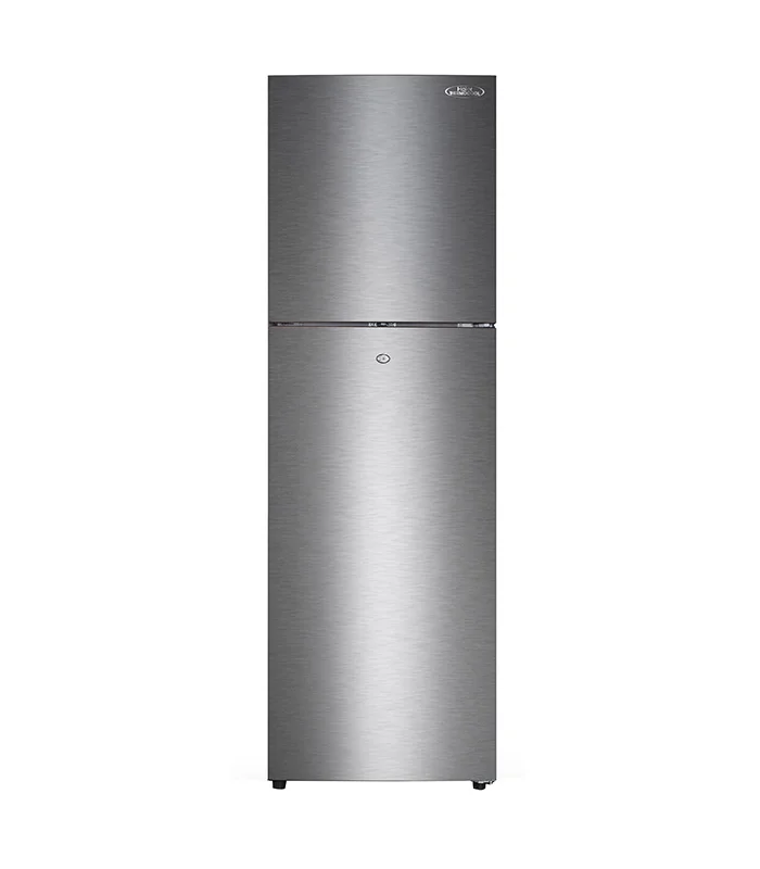 Haier Thermocool Double Door Top Mount Refrigerator, Direct Cool (Silver, R600a) (HRF-355BLUX)