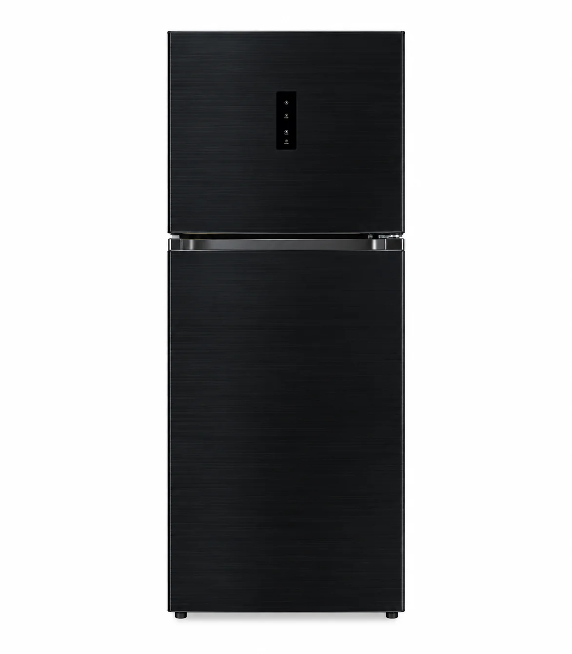 Haier Thermocool Double Door Top Mount Refrigerator, Direct Cool (Black, R600a) (HRF-420IBGA)