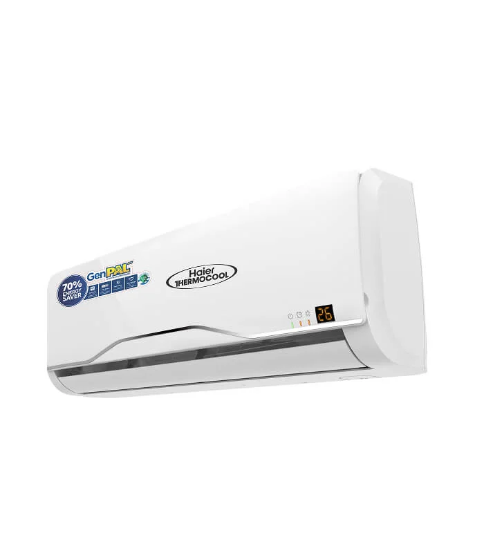Haier Thermocool 1.5HP Split Air Conditioner, GenPal Generator-Friendly, Energy Series (White) (HSU-12LNEB-03)