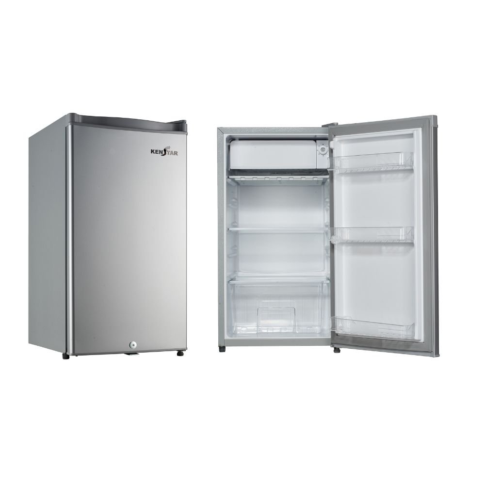 Kenstar 91L 91L, Single Door Fridge, Environment Friendly, Chiller Compartment, Ideal for Bedroom & Small Storage (KSR-121S)