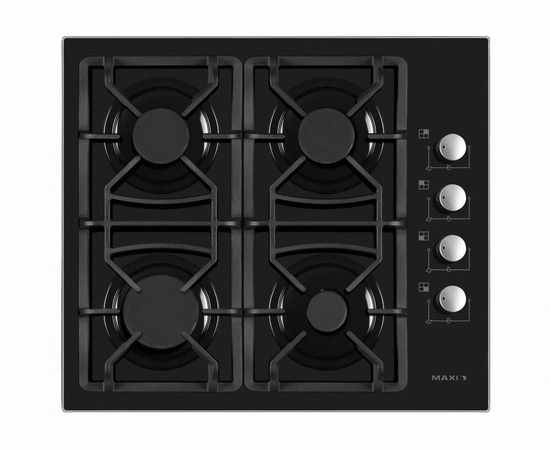 Maxi 6060 T-840 4 Burner Table Top Gas Cooker