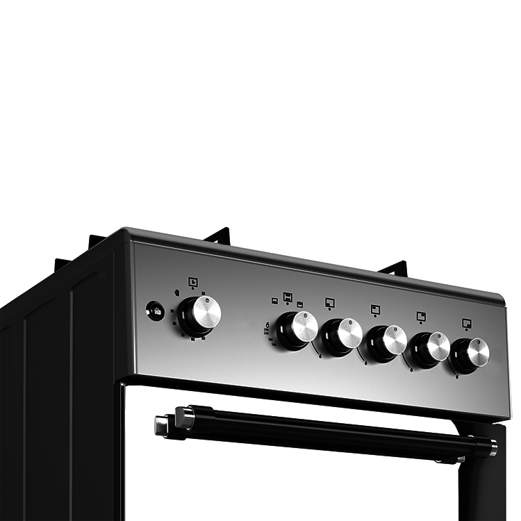 Maxi 60x60cm 3 Gas + 1 Electric Standing Gas Cooker 6060 TR 31 IGL IN (Inox)