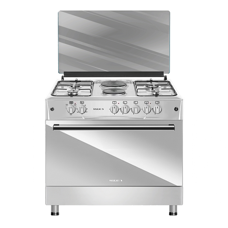 Maxi 60x90cm 4 Gas + 2 Electric Standing Gas Cooker 60*90(4+2) INOX