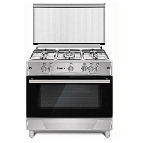 Maxi 60x90cm 4 Gas + 2 Electric Standing Gas Cooker STYLE 60*90 (4+2) INOX (Inox)