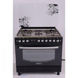 Nexus NX-9001 (4+2) Turkey Gas Cooker - Matt Black (NX-9001(4+2))
