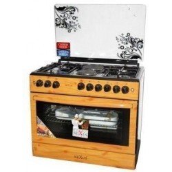 Nexus NX-9002 (4+2) Turkey Gas Cooker - Wood Finish (NX-9002(4+2))