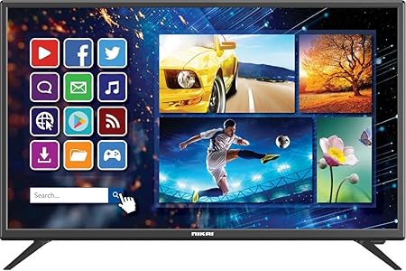Nikai 75-Inch 75" UHD SMART 4K LED TV, WebOS, 1.5GB RAM, 8GB Flash, Frameless, Bluetooth (NIK75MEU4STN)