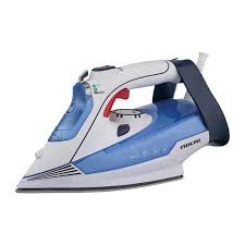 Nikai Dry Iron, Gold Teflon Coated Soleplate, Overheat Protection, Heat Control, 1200W (ND1724X)