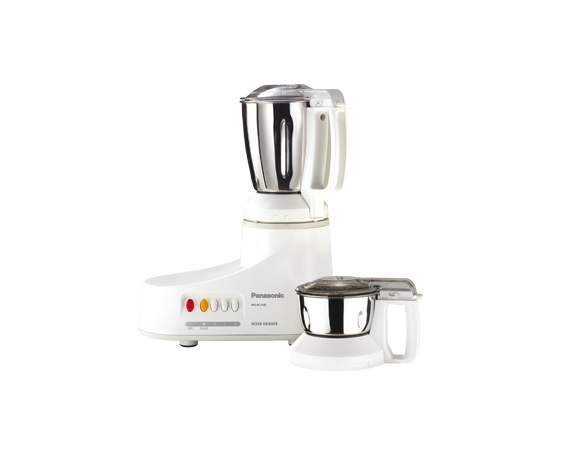 Panasonic Mixer Grinder, 1000W, 2 Stainless Steel Blender Jar (MX-AC210)