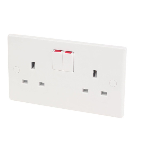 Panasonic Socket 2G 13A (W1 Range) (WABA1221-N)