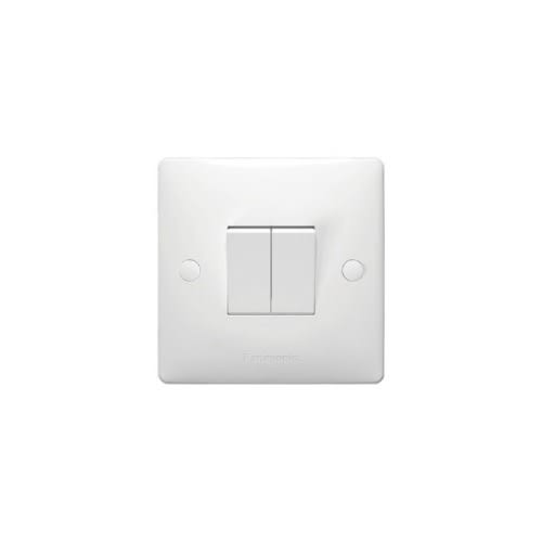 Panasonic Switch 2G 2W 10A (W1 Range) (WABA5022-N)