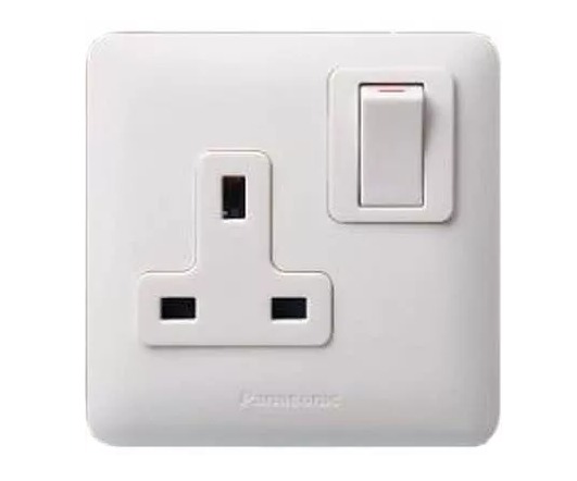 Panasonic Socket 1G 13A (W2 Range) (WDBA1211-N)