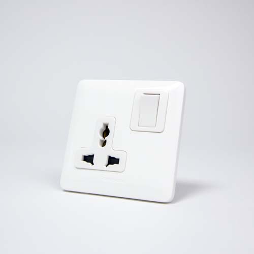Panasonic Multisocket 1G 6-13A (W2 Range) (WDBA1711-N)