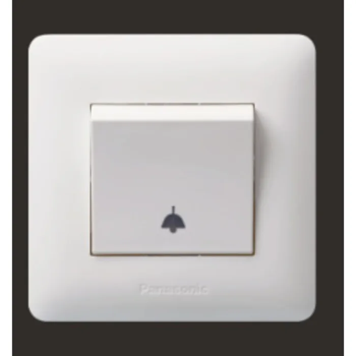 Panasonic Switch 1G 1W Bell (W2 Range) (WDBA5511-N)