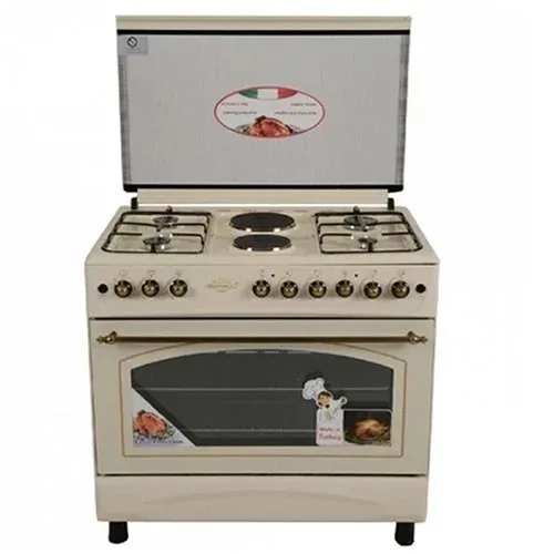 Royal 4-Burner Gas Cooker (RG-C40BW)