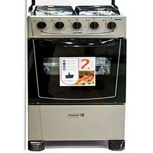 Scanfrost 50X50 4 Gas Burners With Gas Oven Grey (SFC5401S)