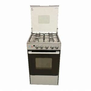 Scanfrost 50X50 4 Gas Burners With Gas Oven Grey (SFC5401S)