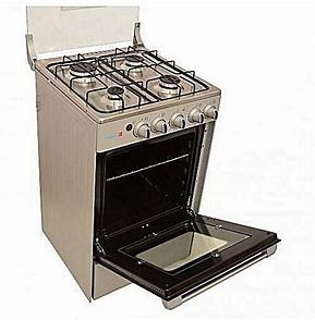 Scanfrost 50X50 4 Gas Burners With Gas Oven Grey (SFC5401B)