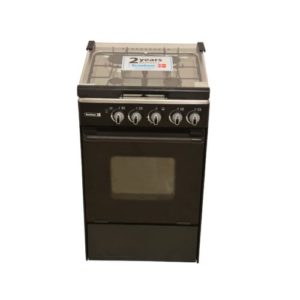 Scanfrost 50X50 4 Gas Burners With Gas Oven Black (SFC5402B)