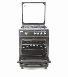 Scanfrost 60X60 3 Gas Burners 1 Hotplate Black (CK6302B)